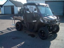 CAN-AM HD8 TRAXTER WITH WHEELIE BIN CARRIER full