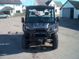 CAN-AM HD8 TRAXTER WITH WHEELIE BIN CARRIER full