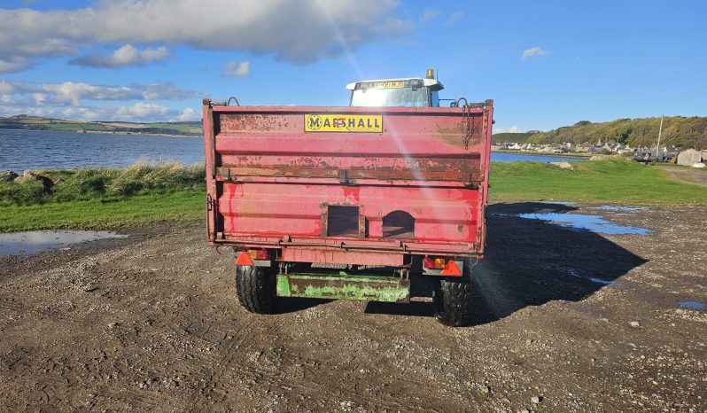 Marshall S5 Ton tipping trailer with extension sides full