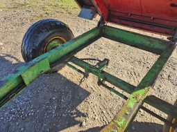 Marshall S5 Ton tipping trailer with extension sides full